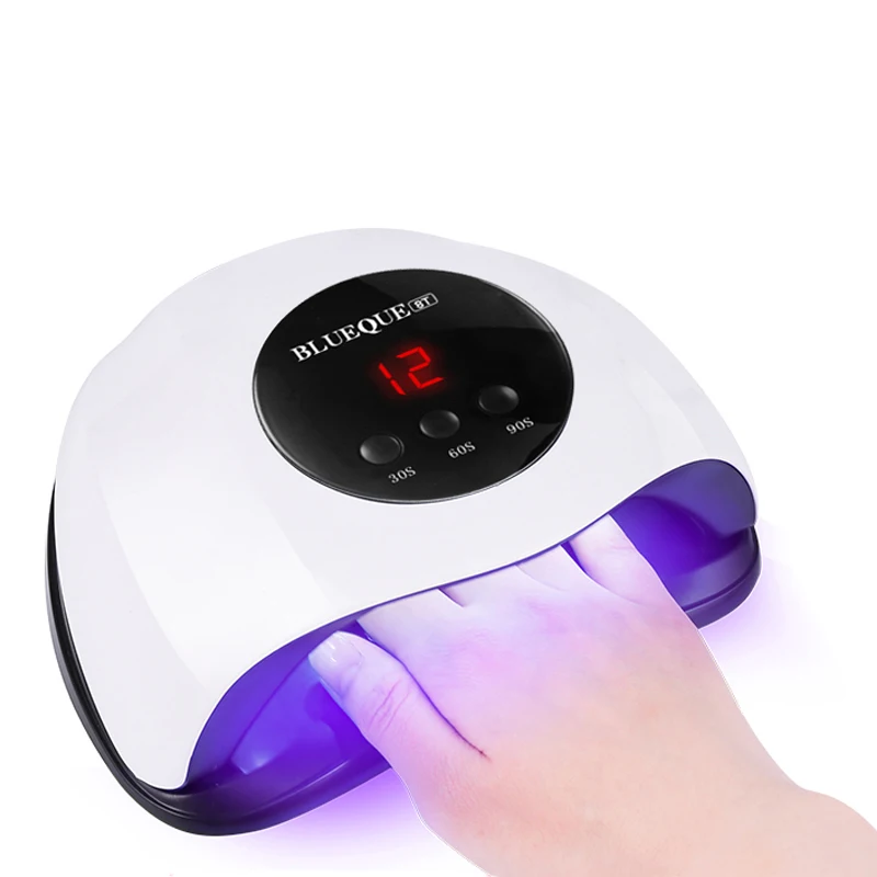 UV Light for Nails 48W UV LED Nail Lamp for Gel Polish with Automatic Sensor for Fingernail and Toenail Nail