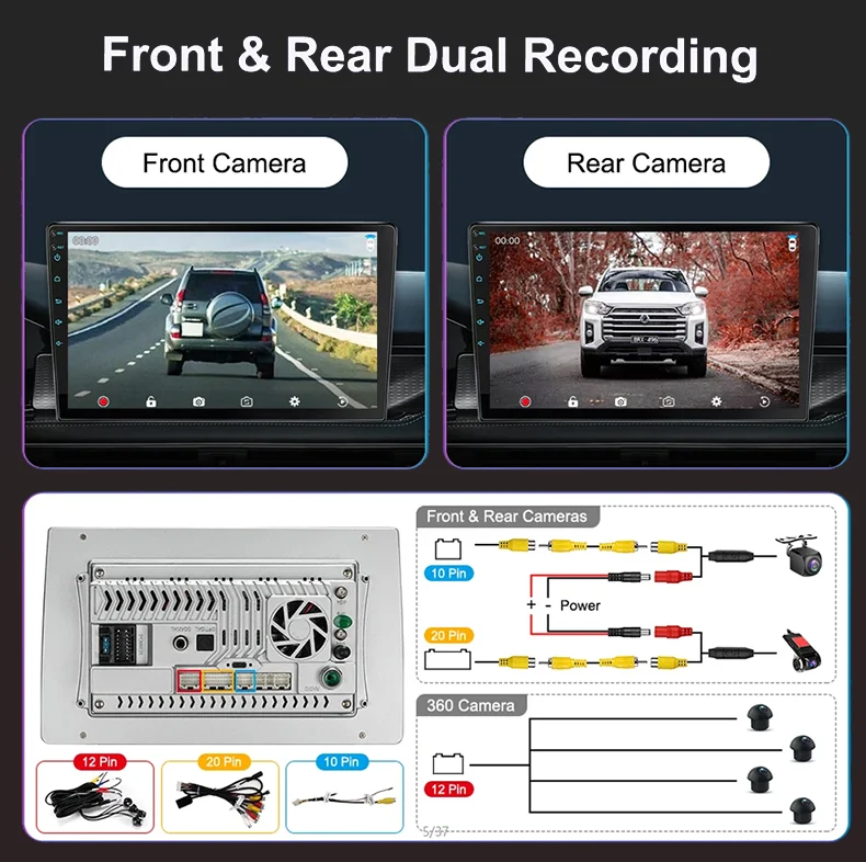 Trading Company Car split-screen surround sound GPS Navigation Car DVD Player 7870 Universal 2K Touch screen