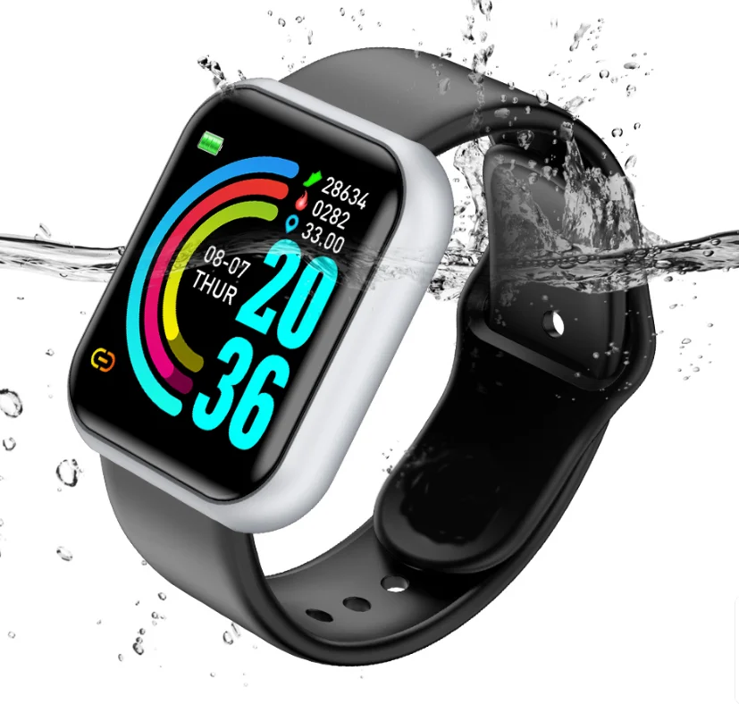 Blood Pressure Heart Rate Monitor Smart IP67 Waterproof Kids Watches Character Watch Case With Led Lights