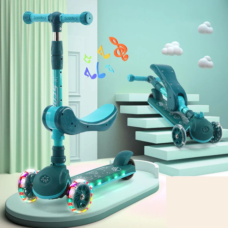 Прямо с завода детский скутер Многофункциональный Детский 2024 новая модель детские игрушки