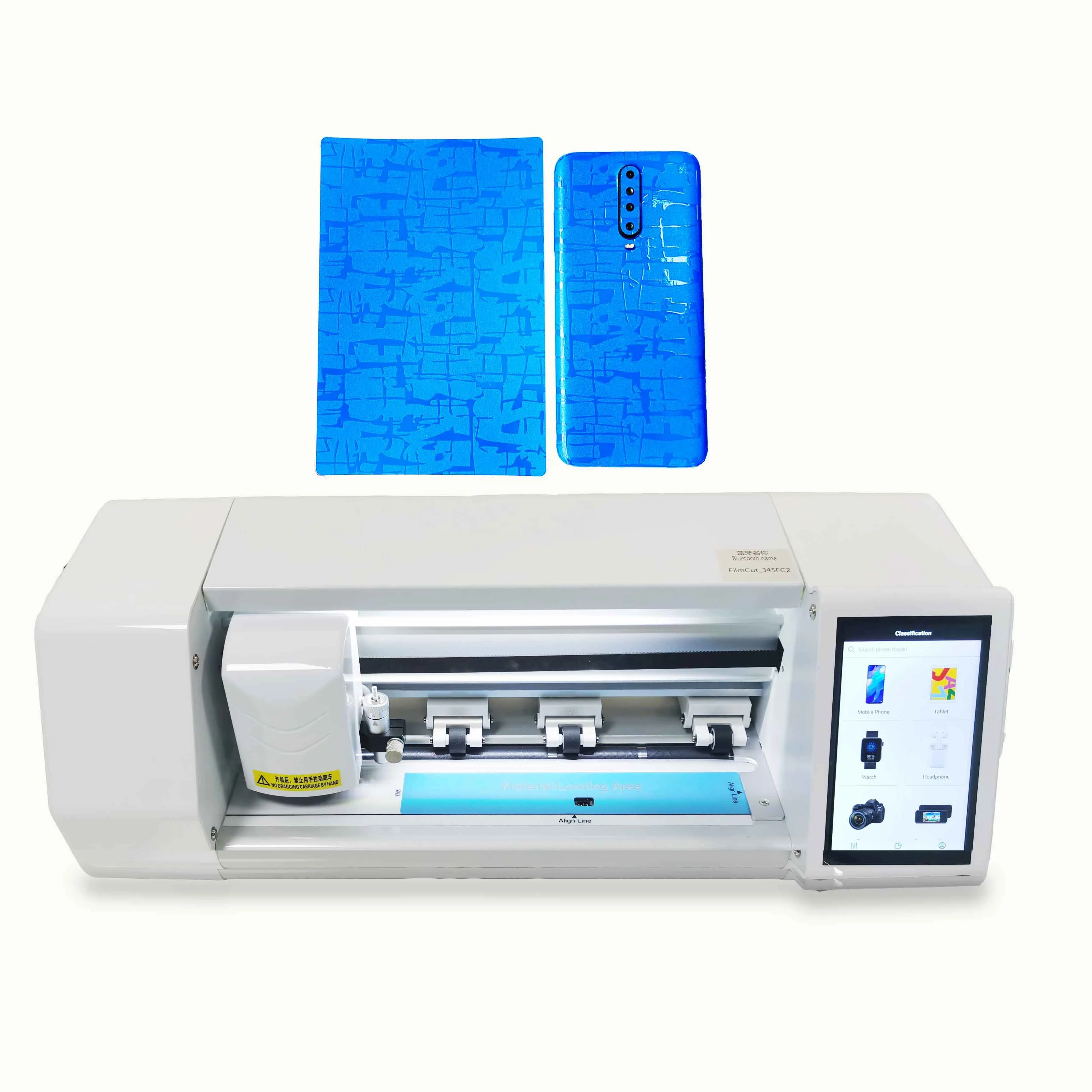 Customizable Mobile Phone TPU Hydrogel Screen Protector Film Die  cuts Screen Protector Cutting Cutter Hydrogel Machine