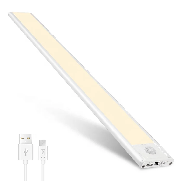 Decovolt Hot Sale Portable Warm White Rechargeable LED Light 2W Wardrobe Light Sensor Lighting