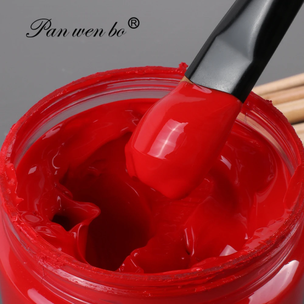 Panwenbo 6pcs/Set Oil Watercolor Brush Professional Artist Paint Brush Set Artist Paint Brushes For Acrylic And Oils Painting