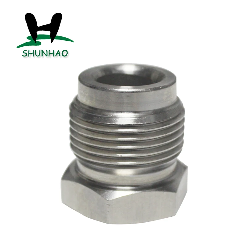 high precision stainless steel socket components for pressure gauge
