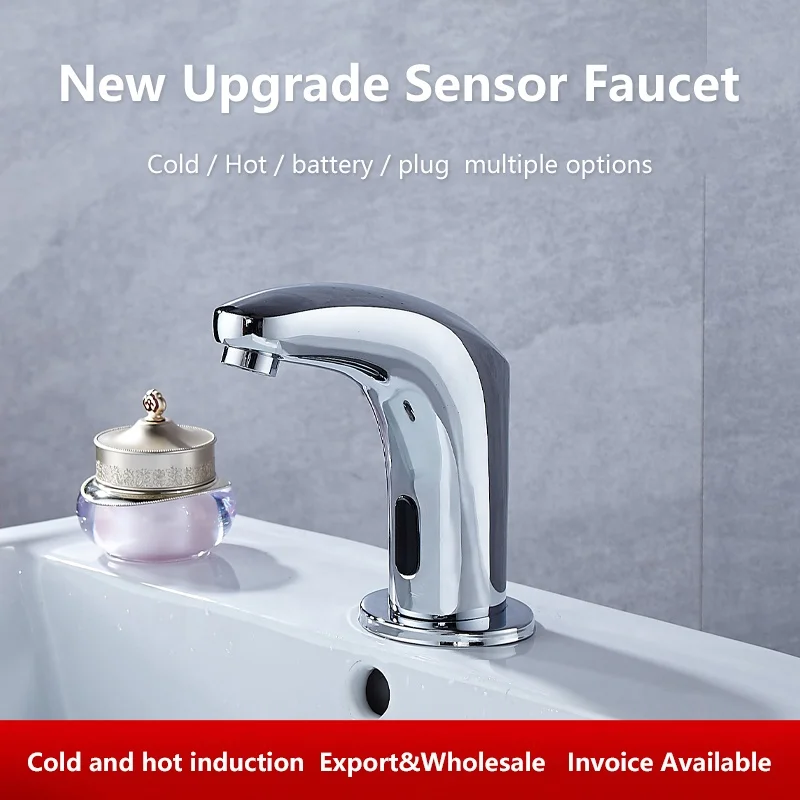2022 wholesale Automatic Water Tap Infrared Faucet sus304  Smart Water Faucet