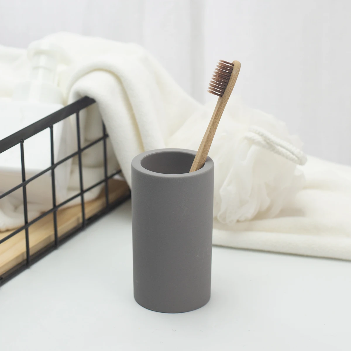 Bathroom Accessories Ceramic diatomite  electric Toothbrush Holder