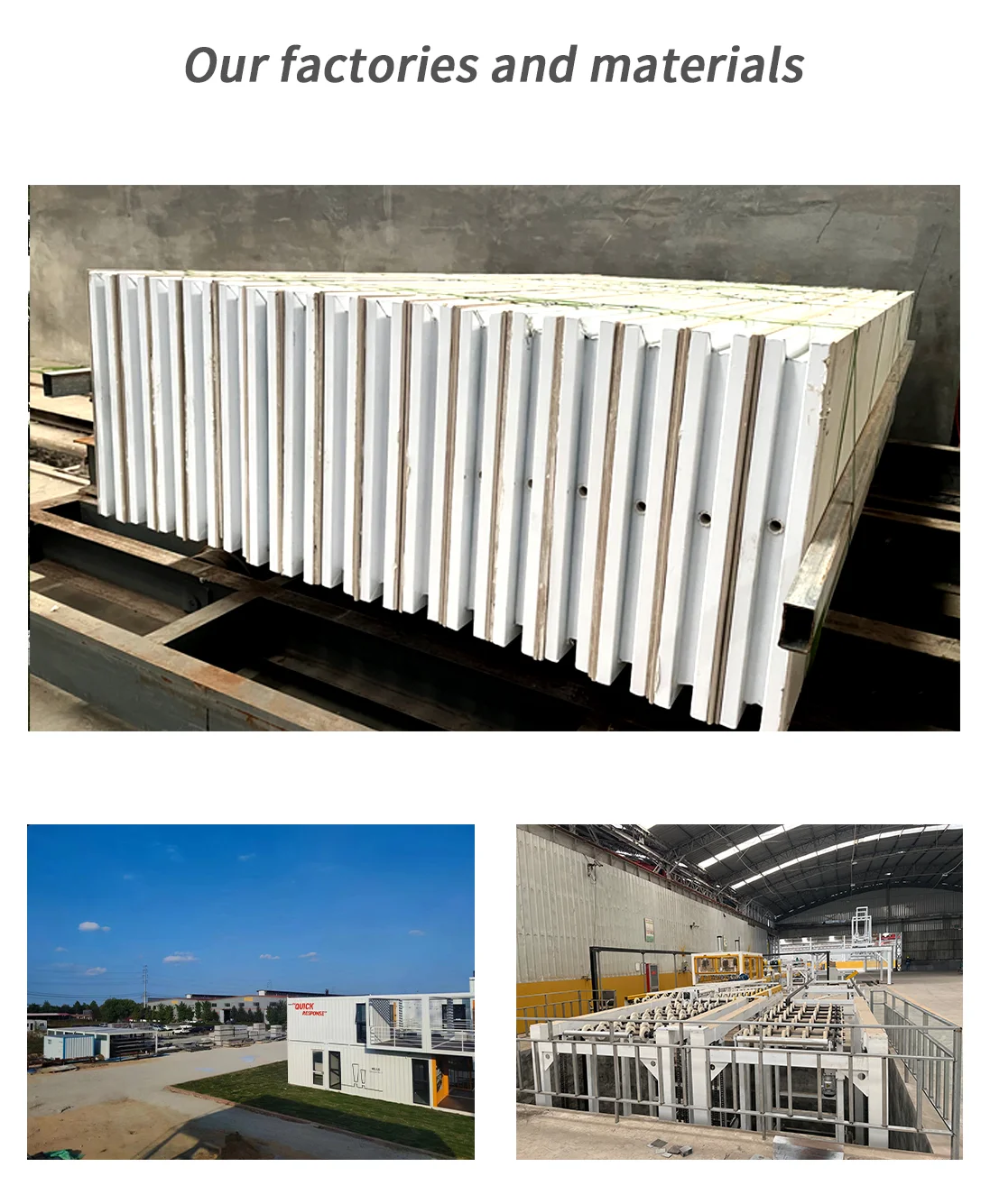 100 Meters House Design Prefabricated Homes of Foam Cement Prefab House
