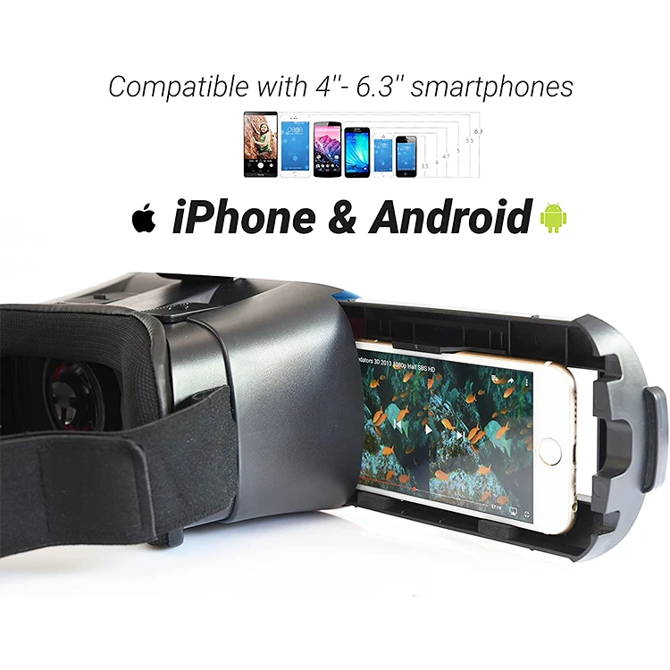 Лидер продаж 2021 vr гарнитура 3d 2 0 очки для игр и фильмов из нового полипропилена