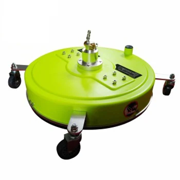High Pressure Water Jet 275 Bar Concrete Surface Cleaner And Washer Machine In Construction Site