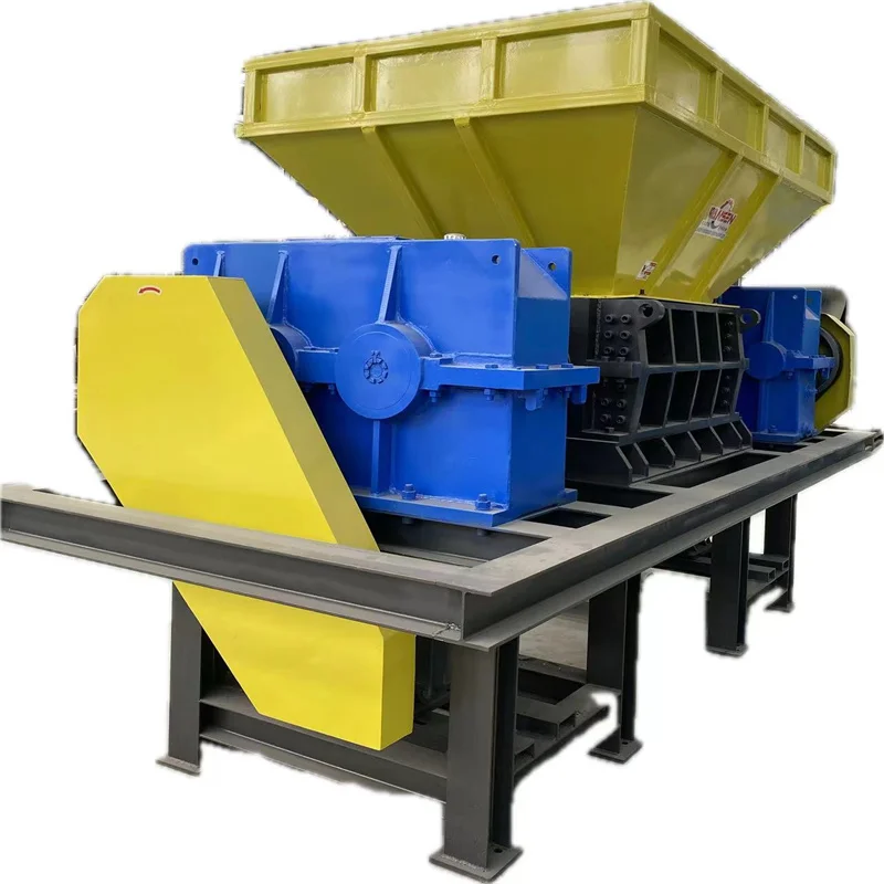 Domestic Waste Treatment Equipment 5 To 15 Tons 1500 Type Wood Shredder Factory Acquisition Station