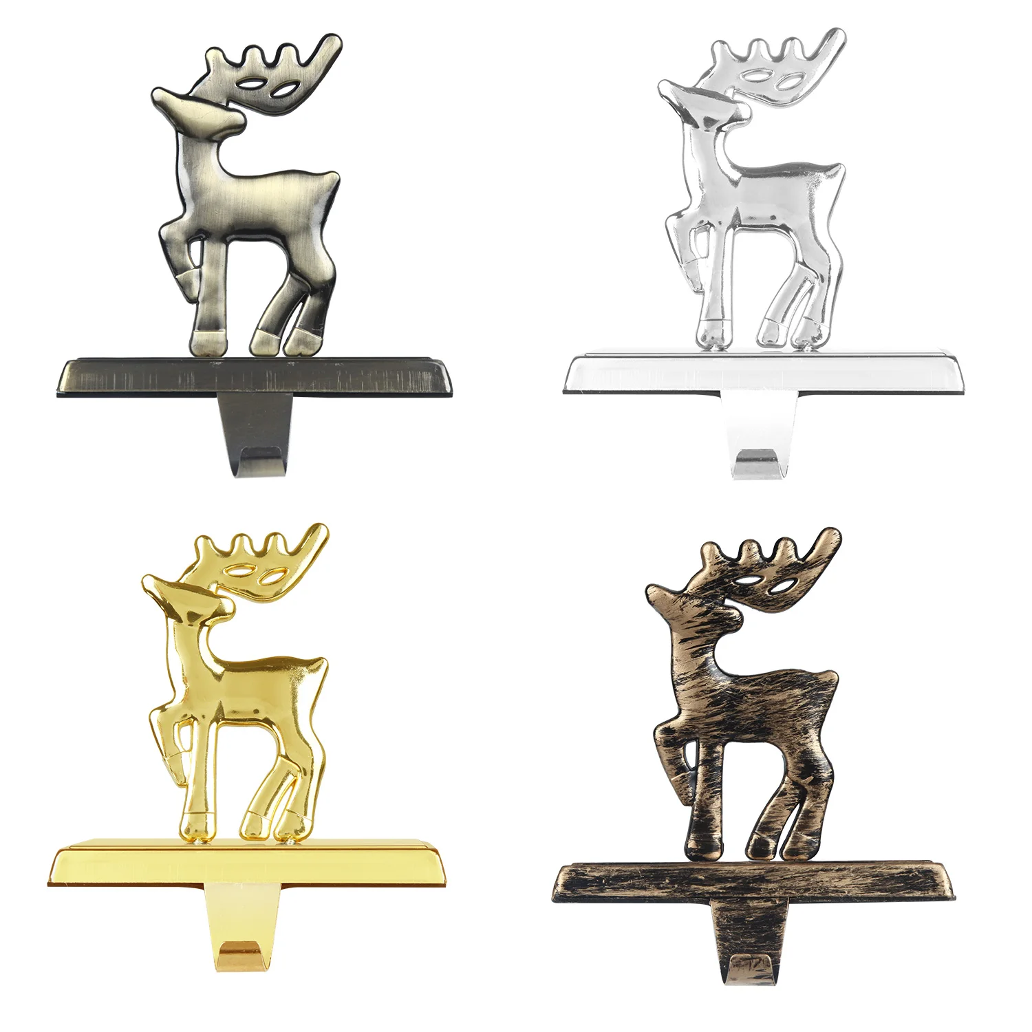 Лидер продаж держатель для металлических чулок различных стилей рождественских