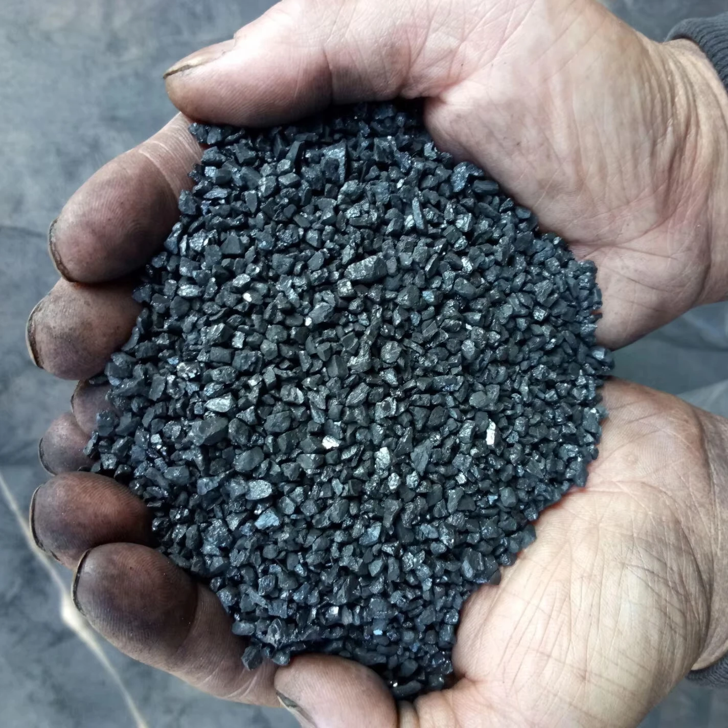 Goods in stock CAC/Calcined Anthracite Coal FC95%S0.3%Ash8% used as fuel and carbon additive with manufactory direct supply
