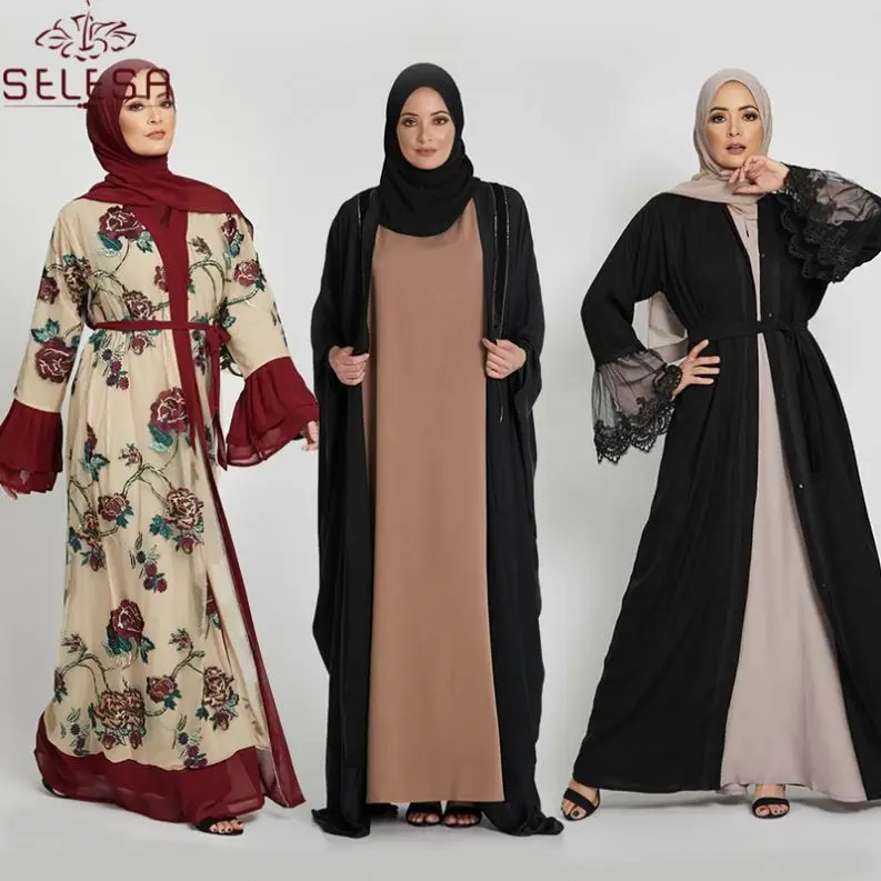 New Stylish Party Dress Wedding Gown Elegant Muslim Hijab Design Your Own Abaya
