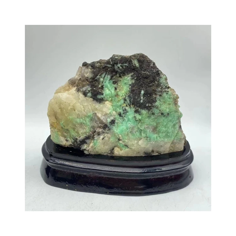 Wholesale Bulk Gemstone Natural Uncut Emeralds Prices Rough Precious Stone Emerald Ornaments