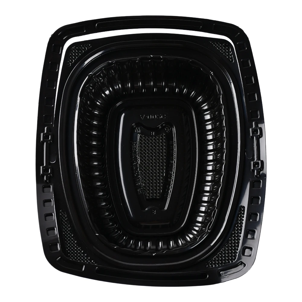 Food Grade Take Out Plastic Chicken Box Disposable Packaging Storage Roast Chicken Container