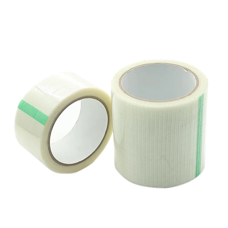 Heavy Duty Strong Packing Wrapping Strapping Fiberglass Reinforced Cross Weave Filament Tape