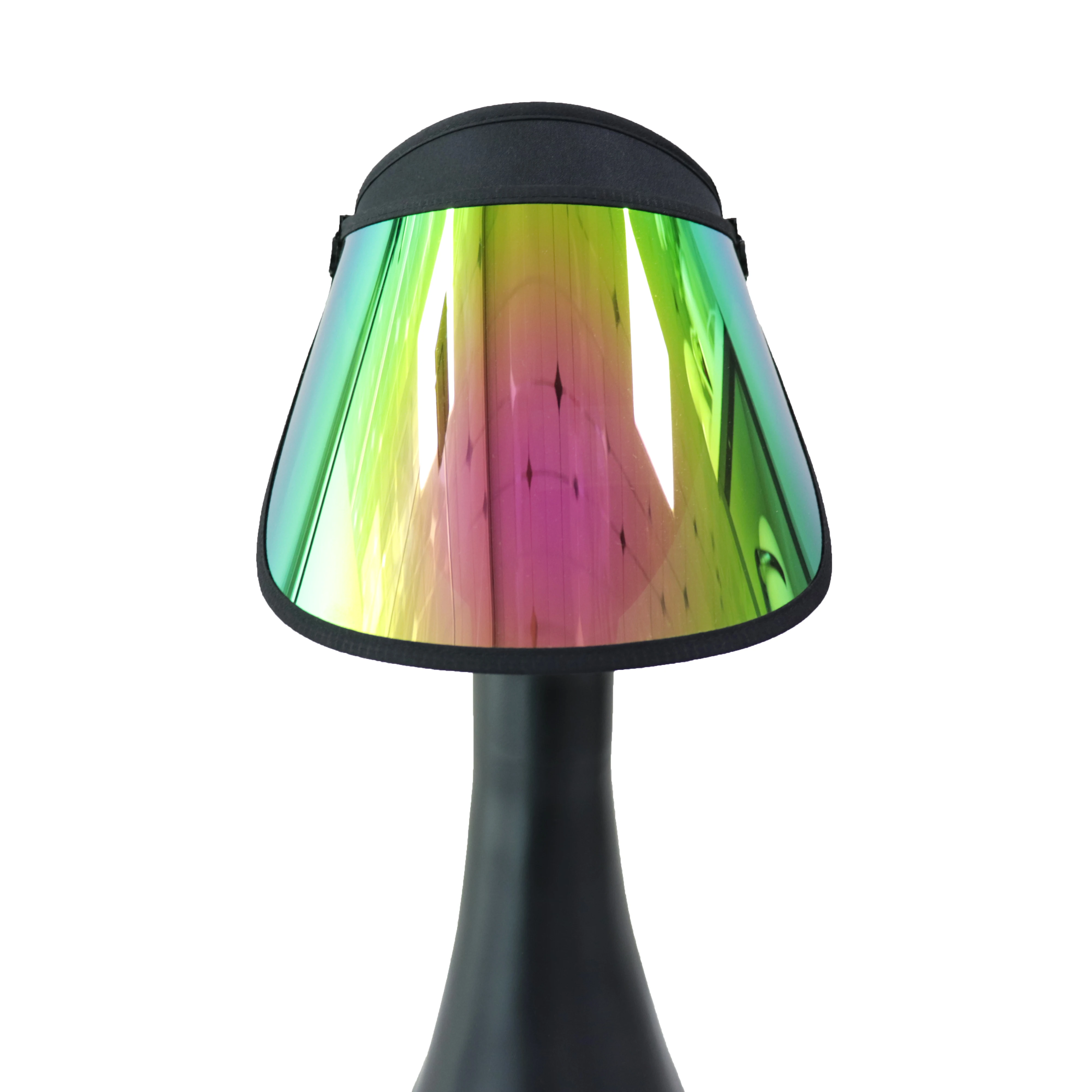 2023 UV Cheap Summer Wholesale Plastic PC Waterproof Sun Visor Hats Outside Travel Hat Unisex Shade Sun