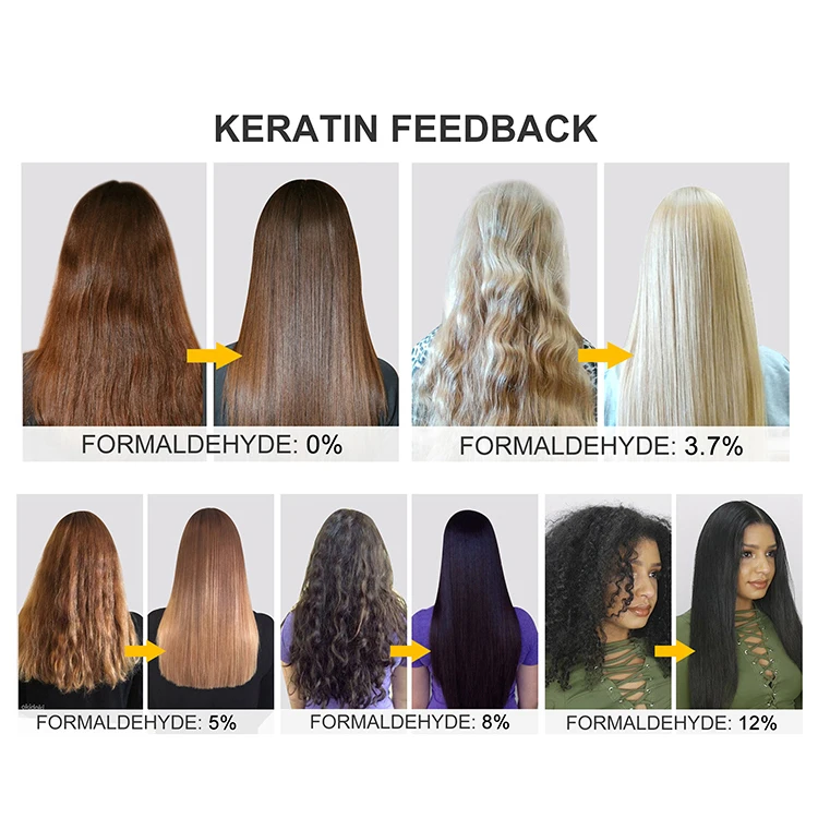 Keratin Hair Treatment No Smoke and Not Pungent Pure Hair Smoothing Keratin Treatment