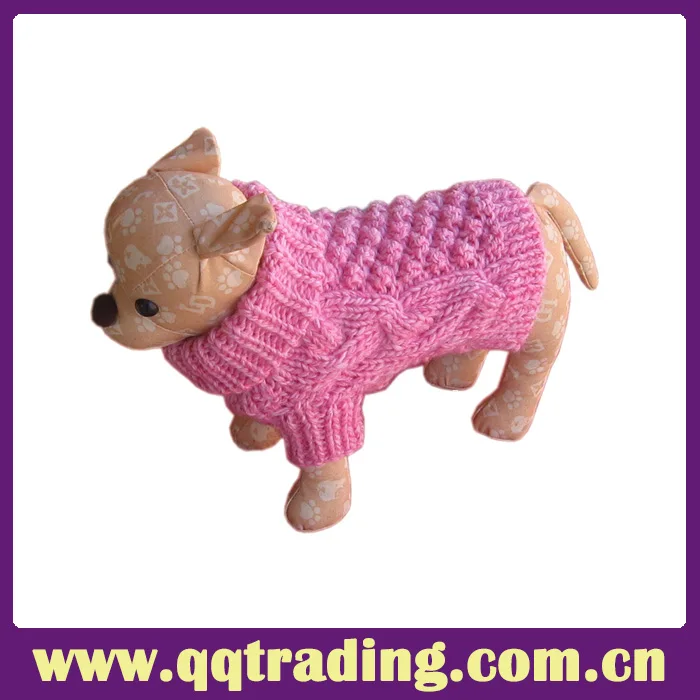 Wholesale High Quality Outdoor Pet Four-legged Cotton dog sweater crochet pattern Cold Prevention Clothing For Dog Clothes