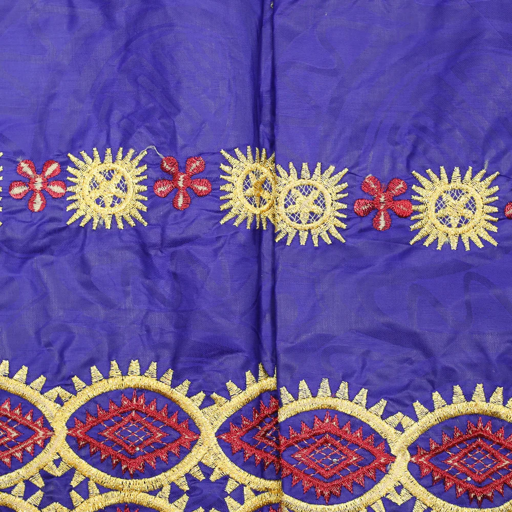 Wholesale Price New Bazin Lace Fabric African Embroidery Guinea Brocade Bazin Fabric For Women Dress