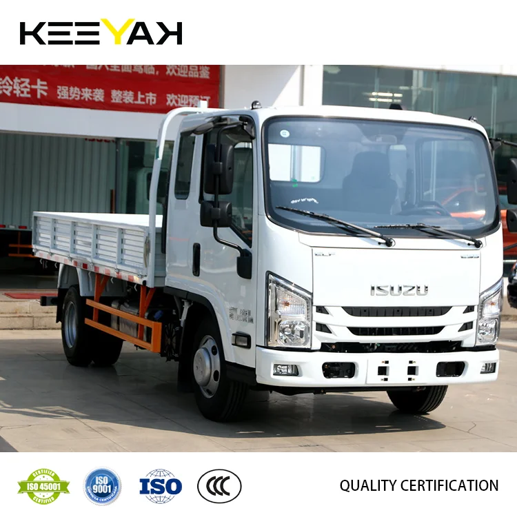 Грузовой автомобиль ISUZU npr 4x2 190 ЛД/РД грузовой забор дизельный грузовик 7 тонн 10 бортовой заводская цена на продажу