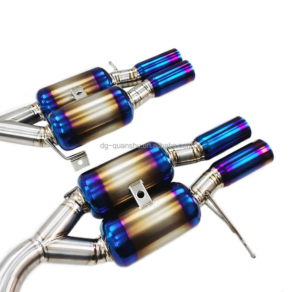 Titanium Exhaust System for BMW M3 E90 E92 S65 V8 4.0 M3 Axle-Back