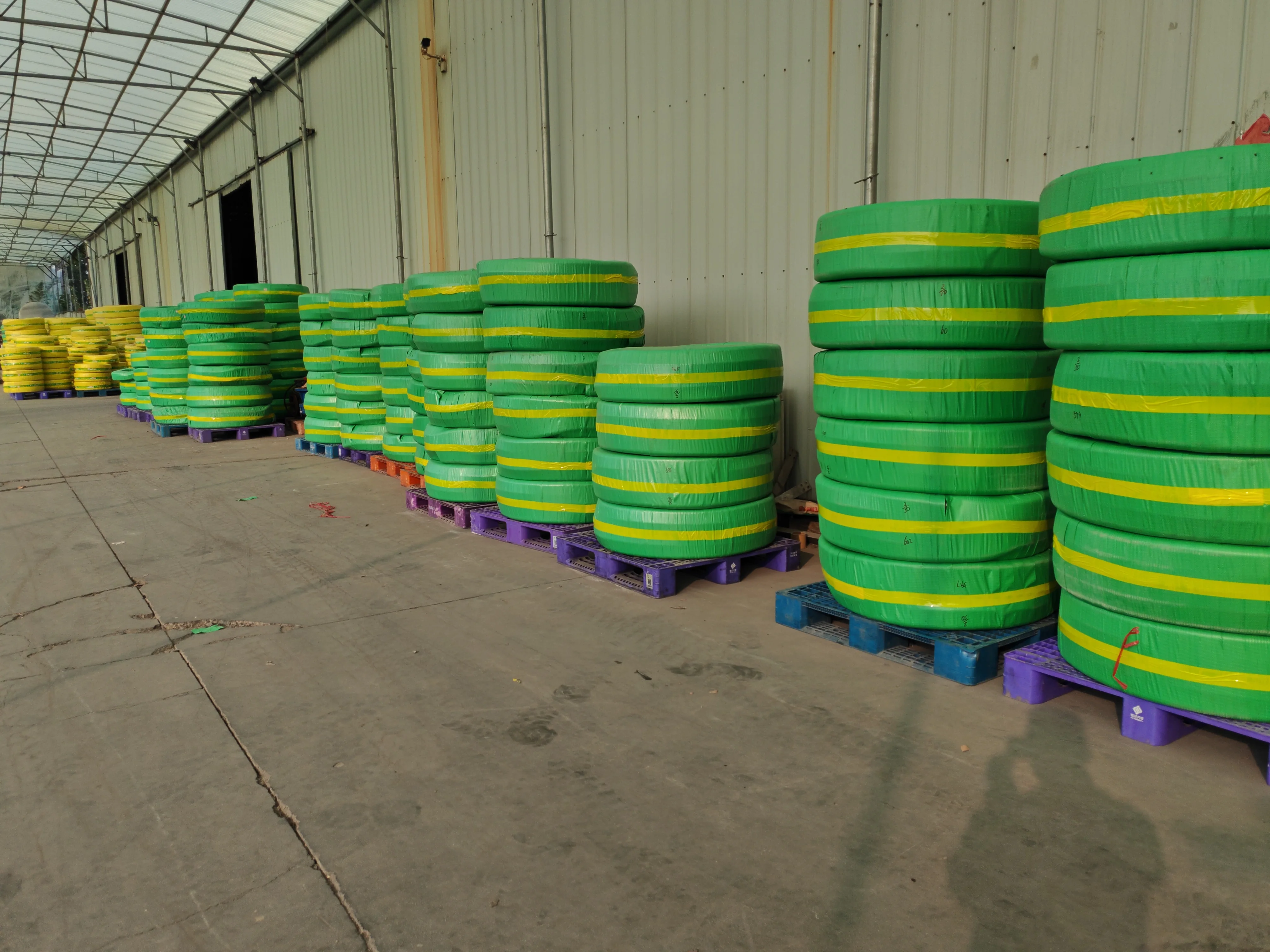 Customized New Type Steel Wire Fiber Composite Composite PVC Fuel Oil Hose