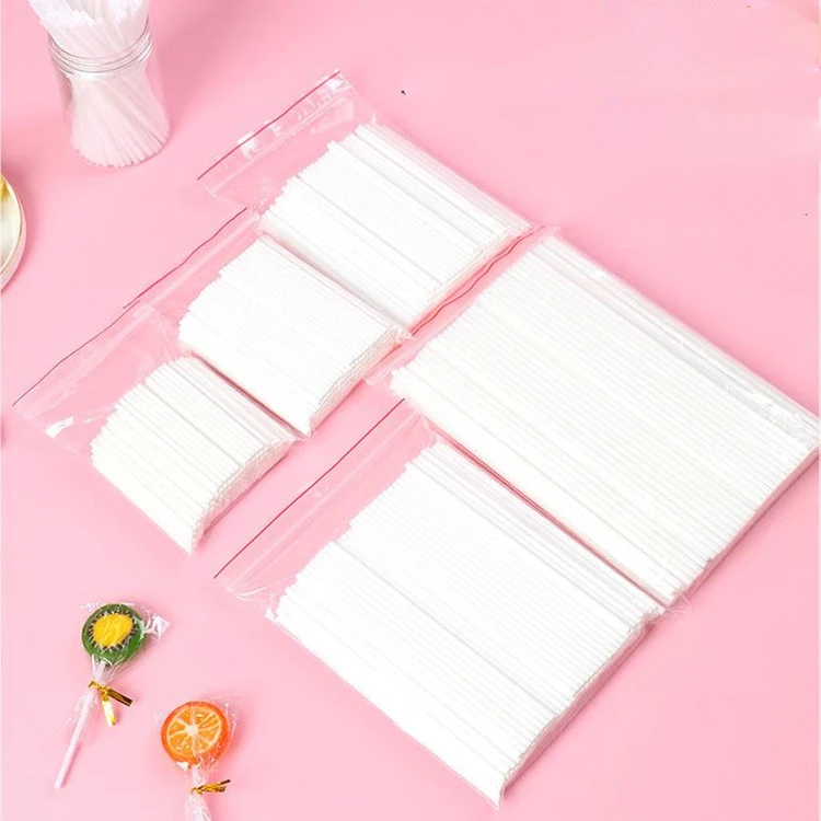 10000Pcs Plastic Lollipop Stick Safe White DIY Baking Accessories Mold Cake Chocolate Sugar Candy Lollypop Baking Tools