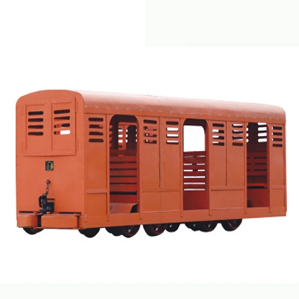 PRC12-6 PRC18-9 Underground Personnel Carrier Coal Mining Man Transporter Dolly Cart Passenger Car