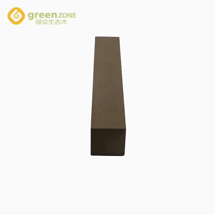 50X50 solid wpc wood plastic composite eco outdoor timber tube