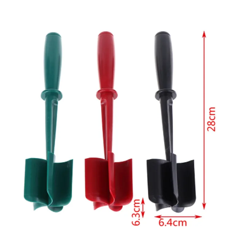 Food Masher Wholesale Kitchen Gadget Ground Beef Hamburger Chopper Heat Resistant Cookware Potato Meat Masher Chopper