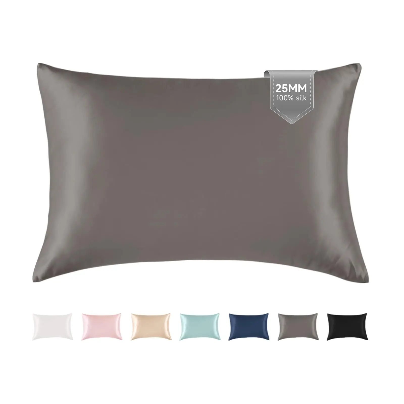 Taihu Snow Silk 25 Momme 100% Mulberry 6A Grade Silk Pillowcase With Gift Box For Hair And Skin