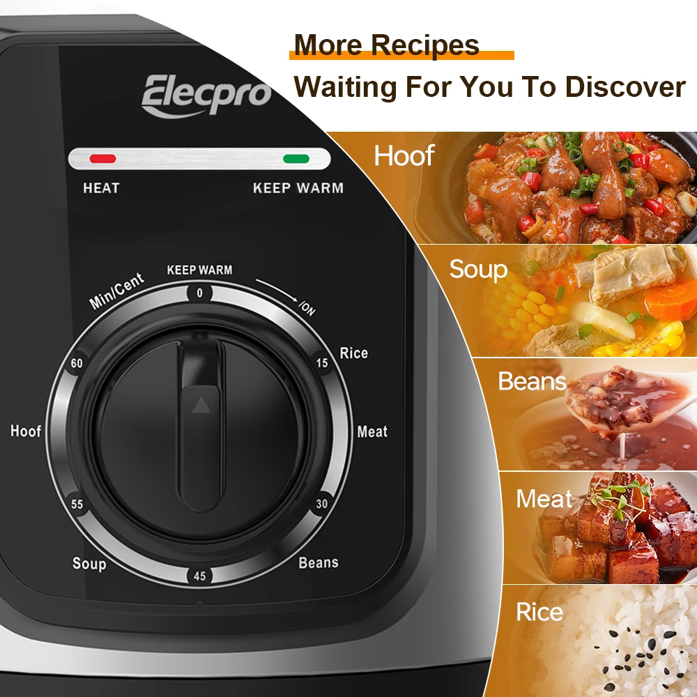 Vietnam 6-Quart Food Grade Pressure Cooker 12 Convenient Preset Menus Programmable Electric Pressure Cooker