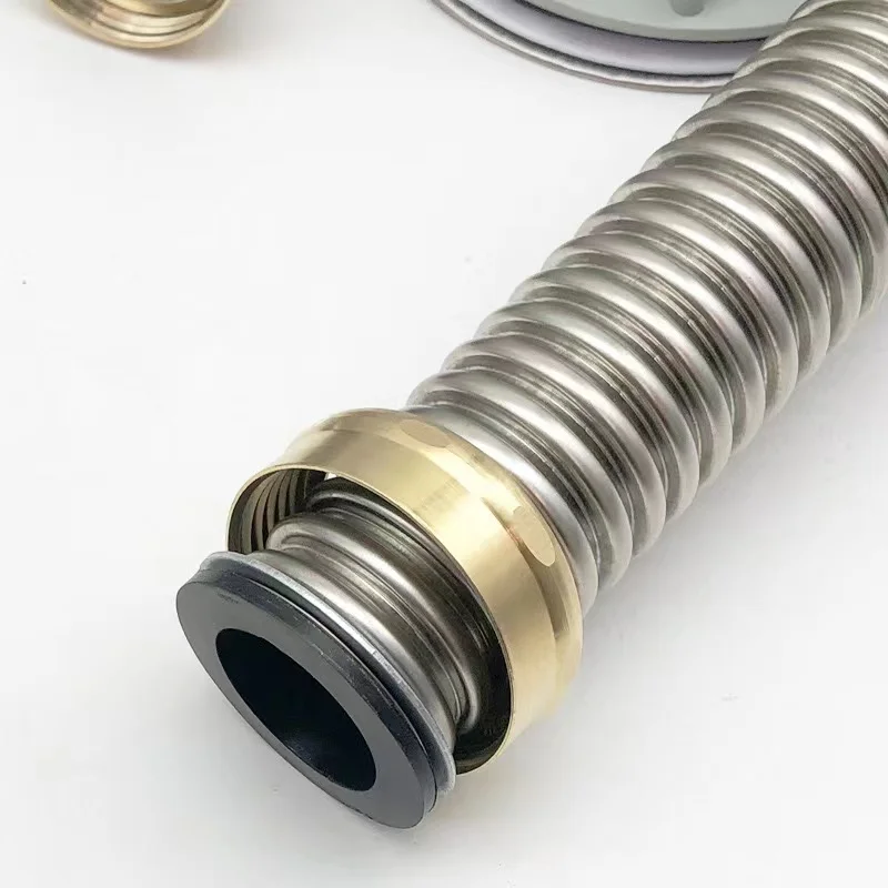 Hot Sale Stainless Steel Double-slot Drainer Downpipe Sink Drain Siphon Cup Odor Resistant Double Tank Drain