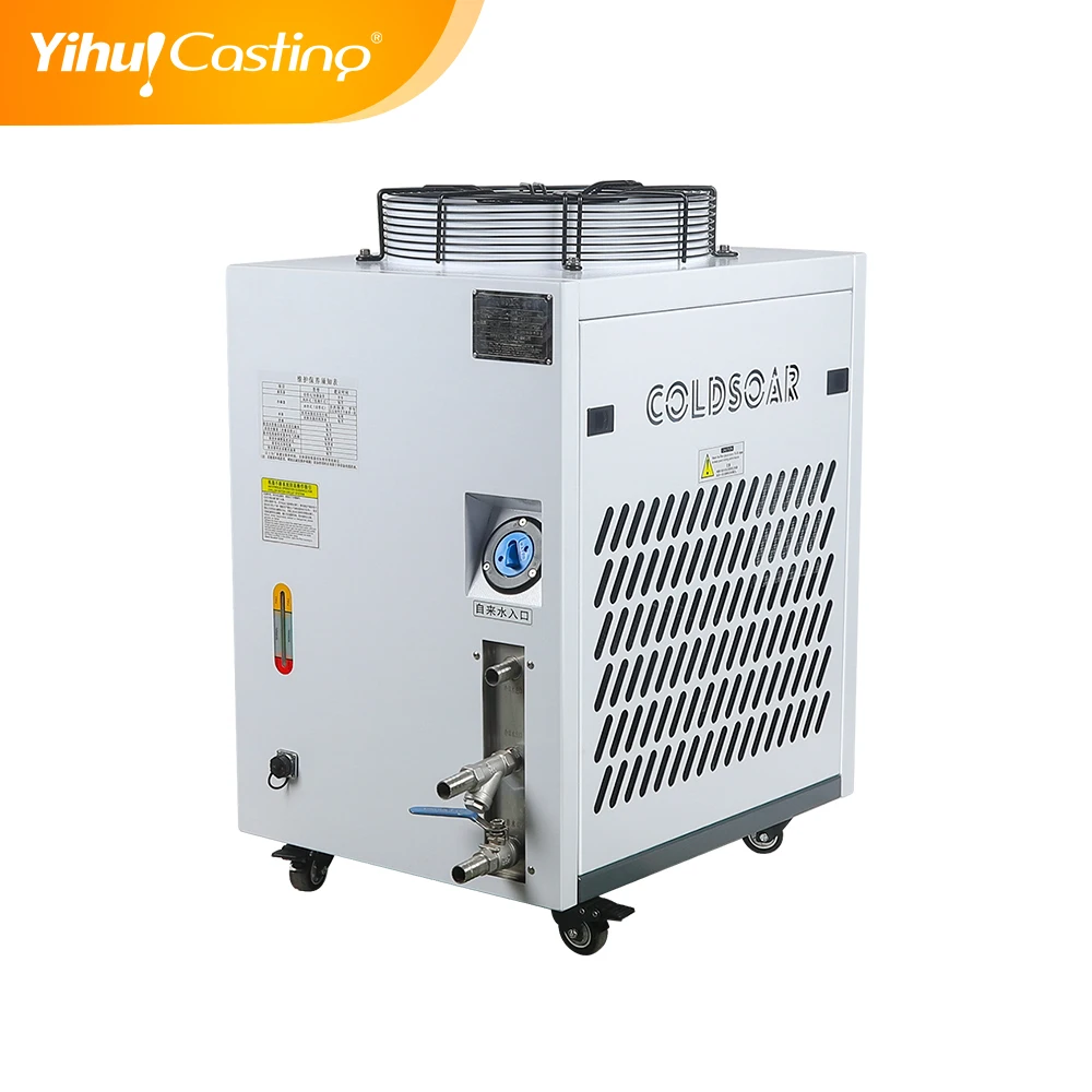 8kg Yihui Brand DSP Digital Gold Melting Machine and 3HP Water Cooling Machines,Graphite and Ceramic 5 sets