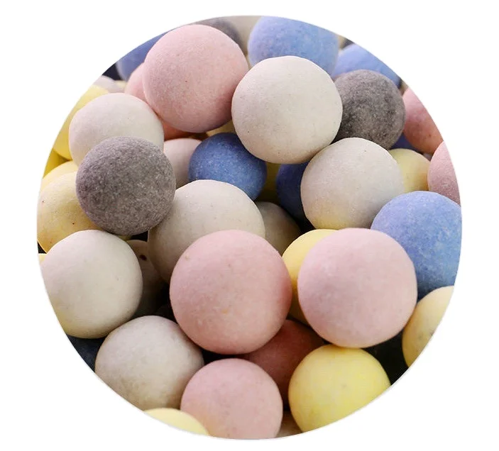 Fish Tank Culture Ball Bacterial Ball Filter Media Microporous Bacteria House Nano Five-color Hollow Quartz Ball