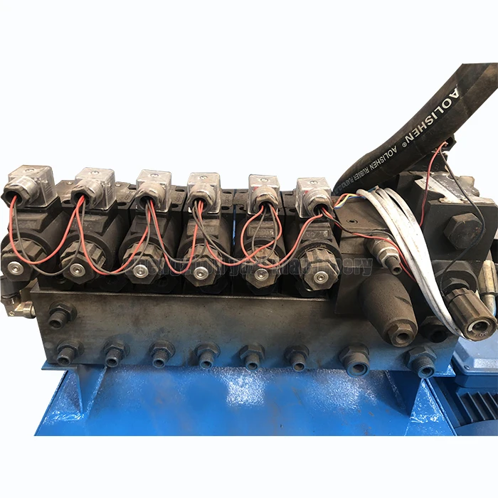 Industrial Hydraulic Wet Cast Kerbstone Making Machine Rotary Kerb Stone Press Machine