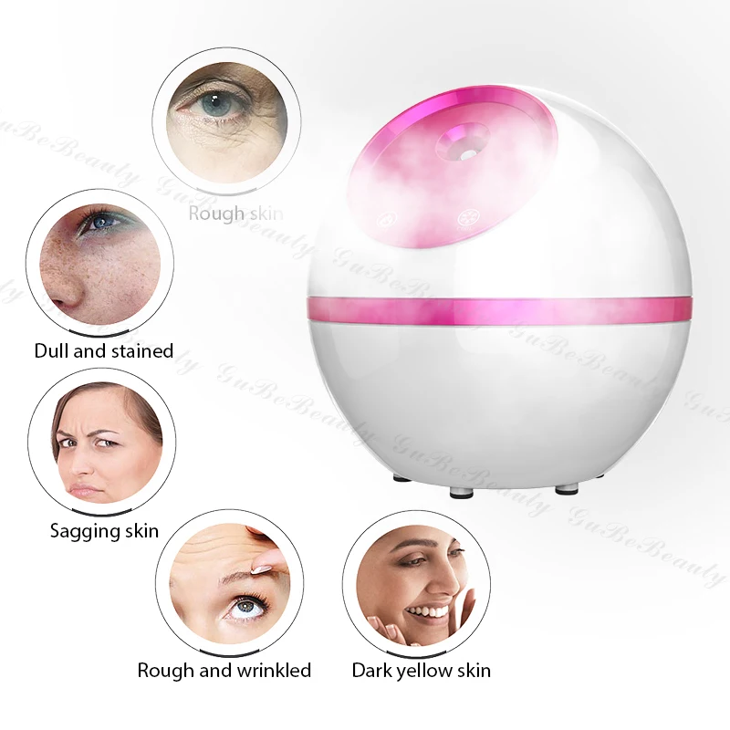  Горячая Распродажа Электрический отпариватель для лица Gubebeauty бытовой горячий спа очистки домашнего использования с FCC &