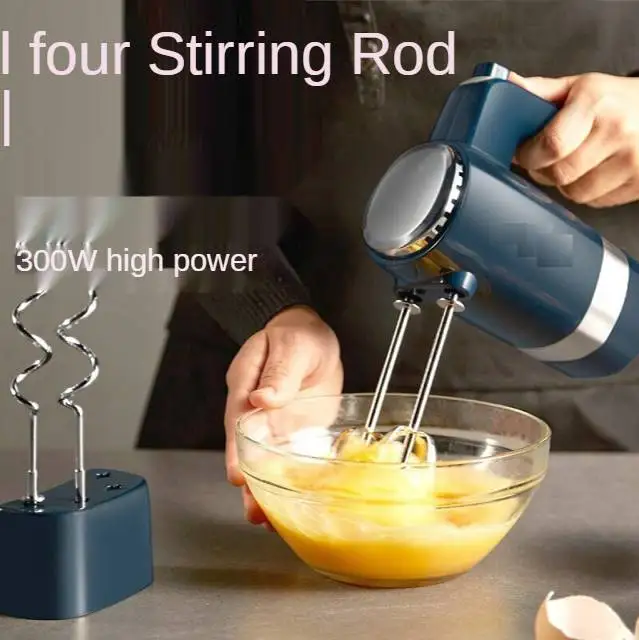 Professional Automatic Timer Scale Home Mixing Machine Egg Beater Dough Whisk 5l Household Mixer Cake Kitchen