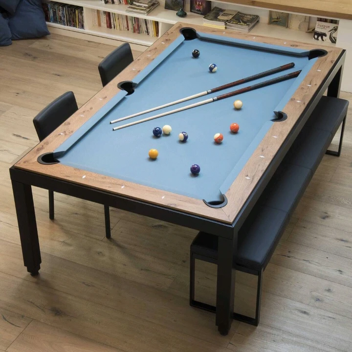 2021 Xingsheng billiards factory outdoor and indoor dining pool table modern designs cheap billiards table for sale