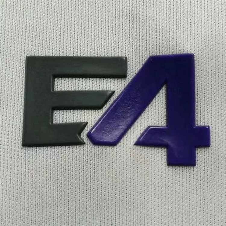 custom silicone heat transfer logos heat transfer print 3d raised silicon logo patches heat transfer for clothes