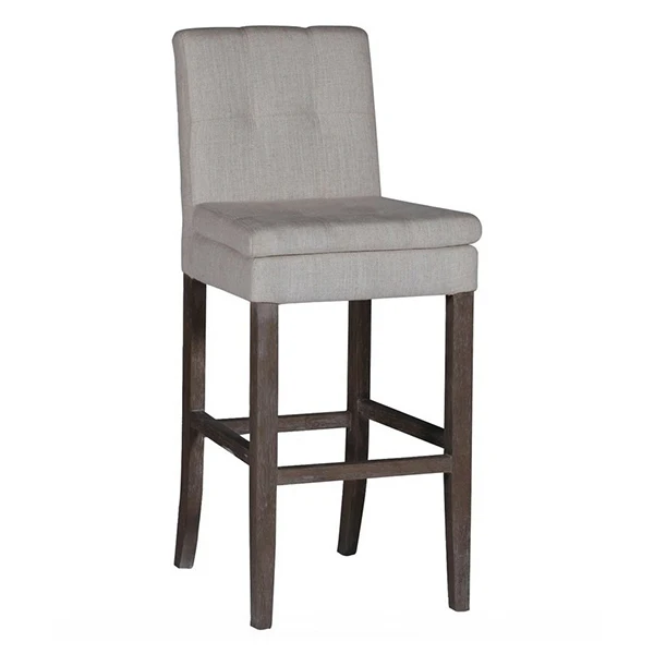 Custom Made Bar Furniture Red Fabric Stool Cafe Restaurant Bar Chair BC-013