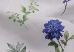 12160D цифровой цветок 70% tencel/lyocell 30% лен Тканое полотно для женщин пальто брюки платья