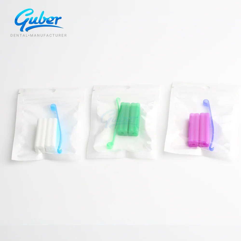 Guber dental plastic chewies for fitting clear aligner dental aligner material