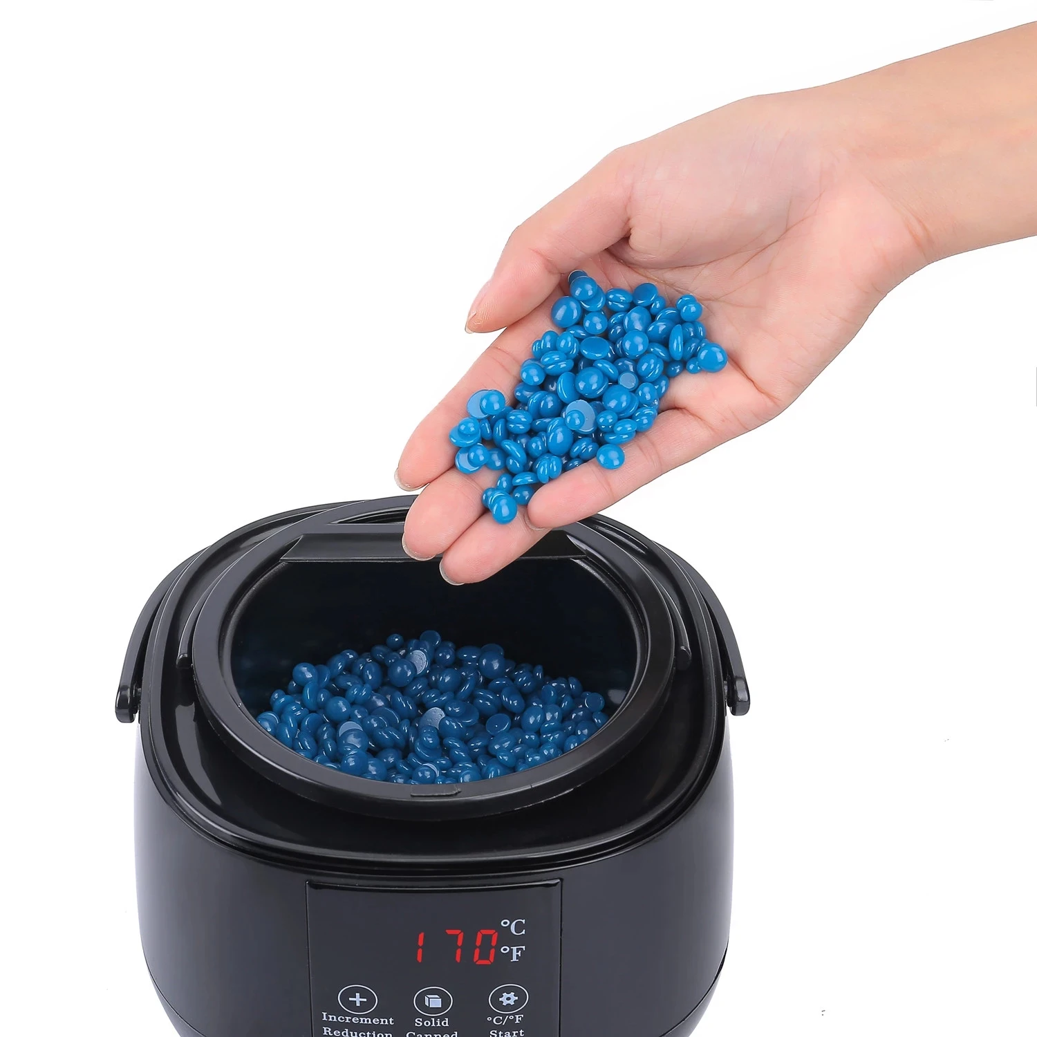 
Private label Hair Removal Smart Digital LCD Waxing Machine Wax Warmers Wholesale Set Wax Heater 