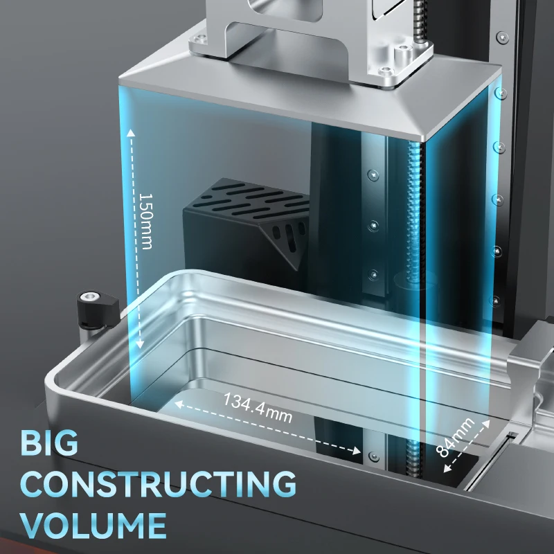 Dazzle 3D Wholesale L140 Pro 4K 2024 Dental Resin 3D Printer 140*78*150mm Professional 3D Printing Machine