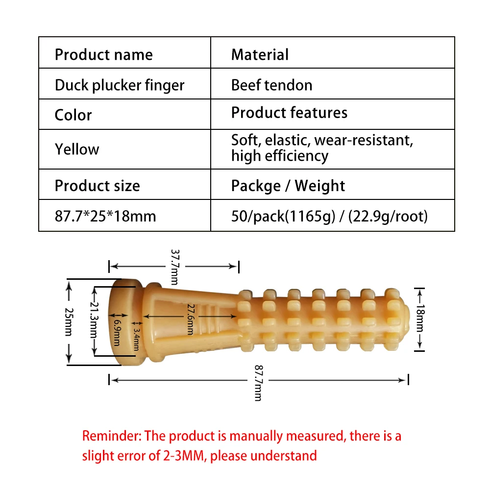 New Plucking Machine for duck Plucker Poultry with Rubber Stick Finger