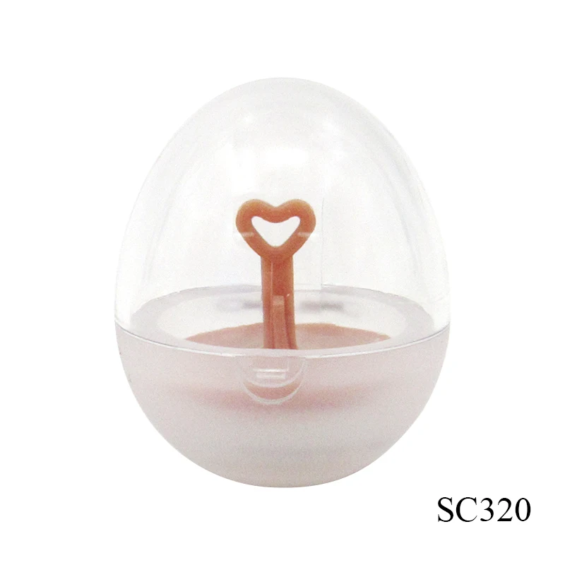 Магнит в форме яйца адсорбционный косметический футляр для теней новый производитель пустой прозрачный пластиковый контейнер век