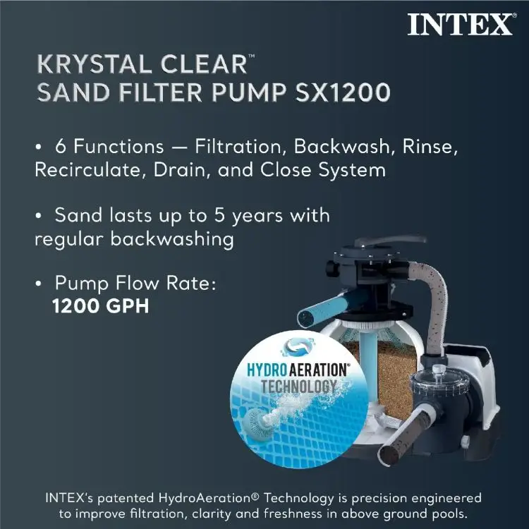 INTEX 26355EH 18ft x 9ft x 52in Ultra XTR Deluxe Rectangular above Ground Swimming Pool Set