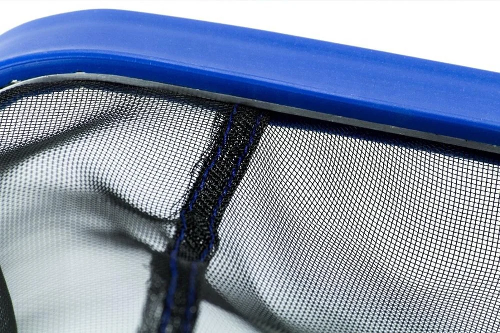 Heavy Duty Pool Leaf Skimmer Net Rake w/Aluminum Frame & Deep Durable Nylon Net